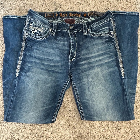 Women’s rock revival jeans - Picture 2 of 2